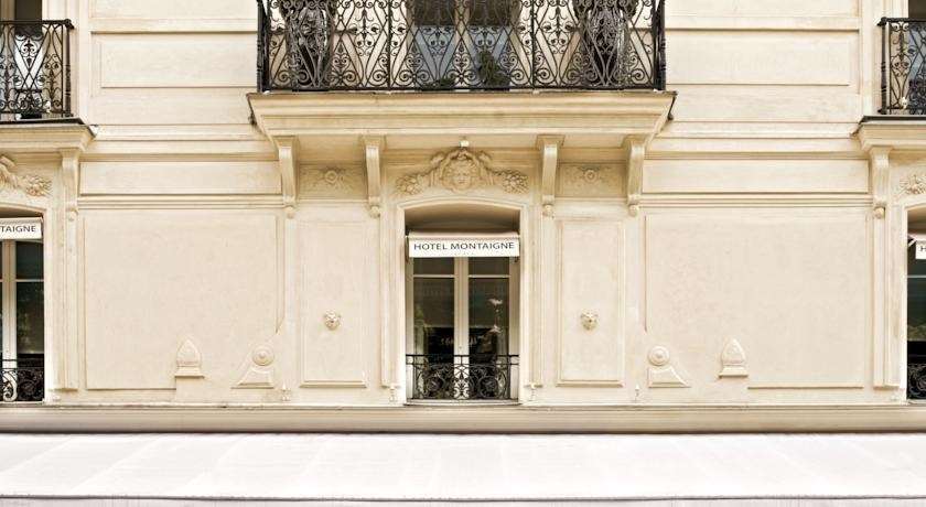 פריז Hotel Montaigne מראה חיצוני תמונה